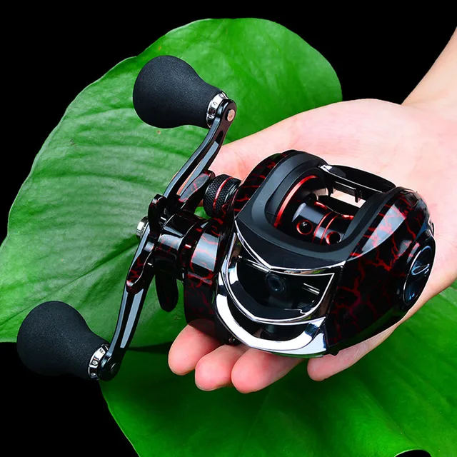 US $18.98 Fishing Baitcasting Reel Spinning 18+1BB 10kg/22LB Drag Super Strong Magnetic Force Speed Ratio 7.1