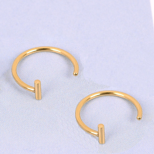 Surgical Steel Fake Nose Ring Nose Wrap Cuffs Fake Septum Clip In The Nose Hoop Lip Hoop Rings Conch Earring Body Jewelry