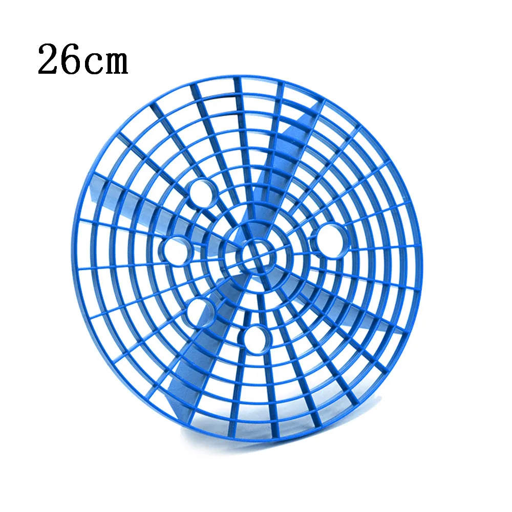 26cm blue Автомойка защита от гравия Авто Чистящая вставка инструмента мочалка ведро воды царапины фильтр грязи фильтр воды фильтрующий блок автомобильные аксессуары - Цвет: 26cm blue