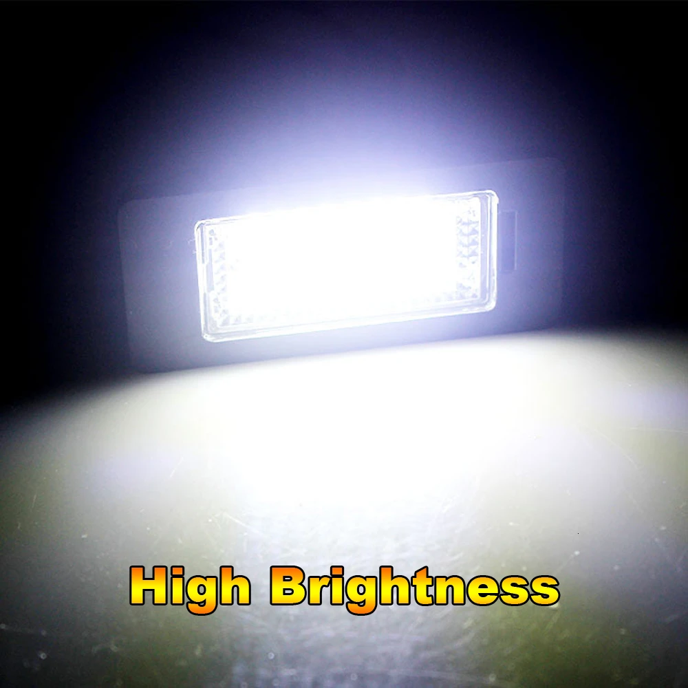 2 шт. светодиодные номерные знаки светильник Лампа 6000K холодный белый для BMW E82 E90 E92 E93 M3 E39 M5 E60 E70 X5 E71 X6 номерной знак светильник s