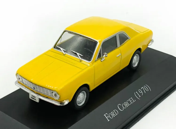 Модель автомобиля IXO 1:43 1970 FORD CORCEL из желтого сплава металлические литые игрушки
