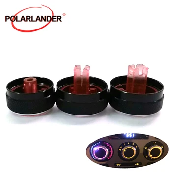 

Car Styling For Hyundai Elantra/Verna Accessories 3pcs/set Car Accessories Air Conditioning Aluminum AC Knob Heat Control Button