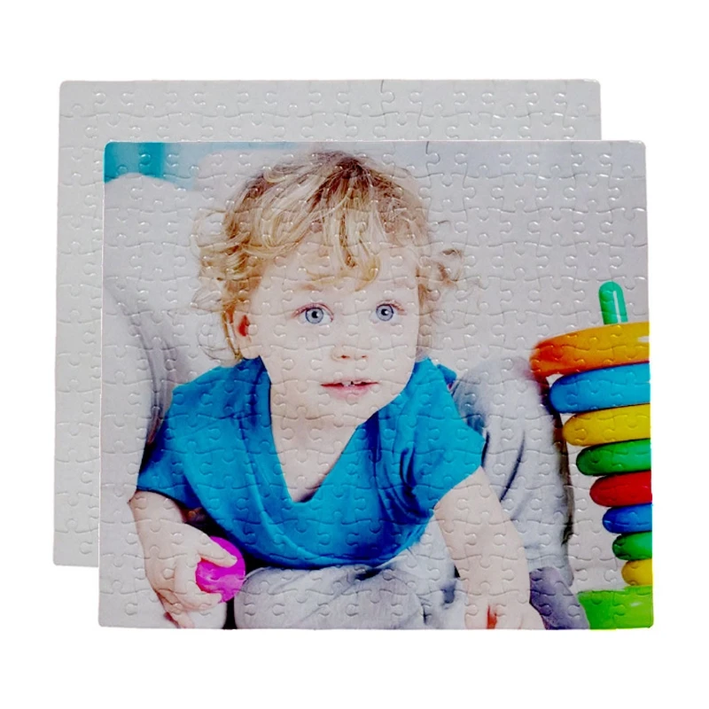 

10 Packs Jigsaw Puzzles A4 A5 Sublimation Blanks Puzzles DIY Heat Transfer Craft 03KD