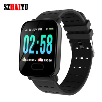 

Fitness Tracker Men Smart Bracelet Watch Heart Rate Monitor Bluetooth Sports Watch Smart Wristband Android Watherproof