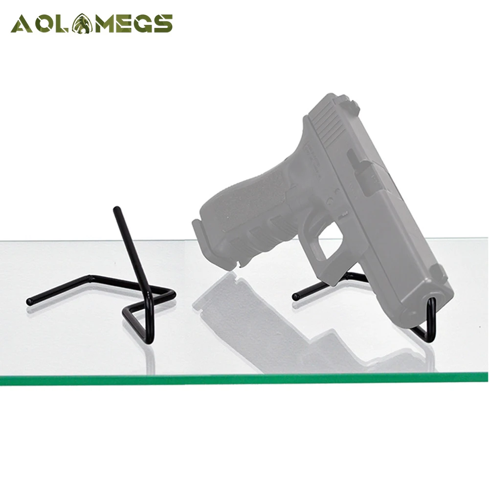 3 Pack Handgun Display Stand Fits Calibers .22 And Up Pistol