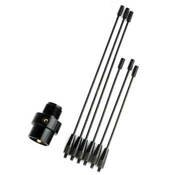 

RE 02 Easy Apply Professional Sensitivity Practical Omnidirectional Signal Antenna Communication Car Radio UHF F To M Enhance