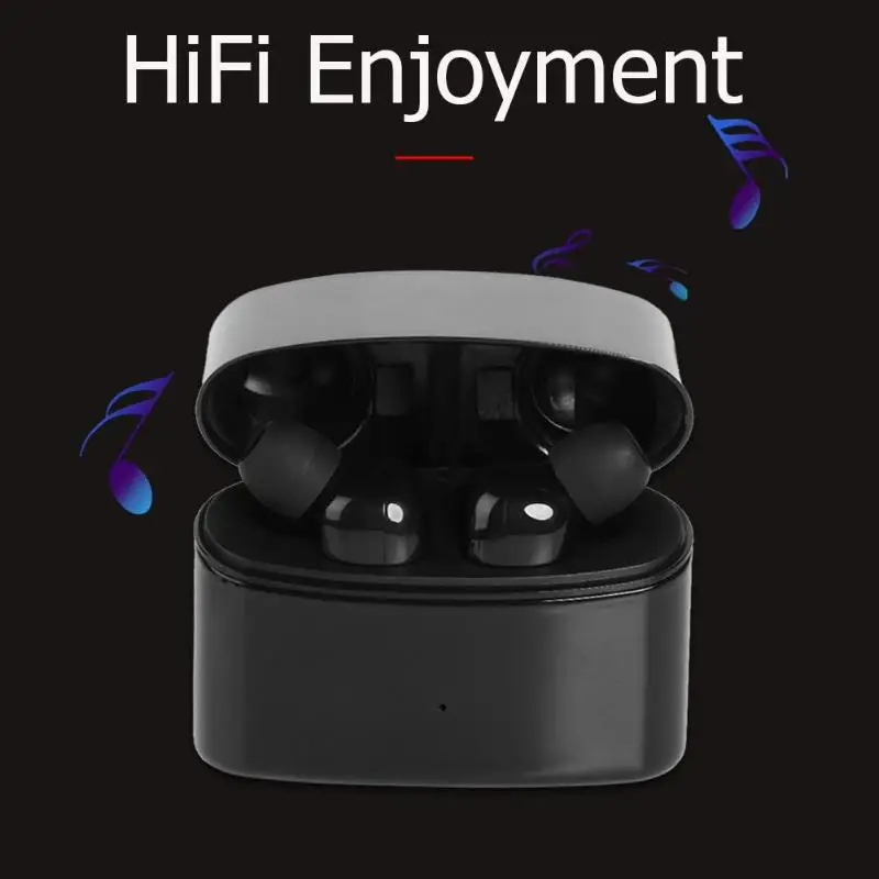 T6 TWS мини беспроводные Bluetooth наушники гарнитуры ж/зарядный ящик