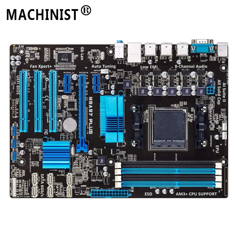 

Original For ASUS M5A97 PLUS Desktop motherboard AMD 970 socket AM3/AM3+ ATX DDR3 32GB SATA3.0 100% fully Tested Free shipping