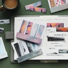 Kawaii Mermaid Липкие заметки креативный Пейзаж блокнот украшение дневник планировщик журнал закладки-наклейки для заметок индексная карточка