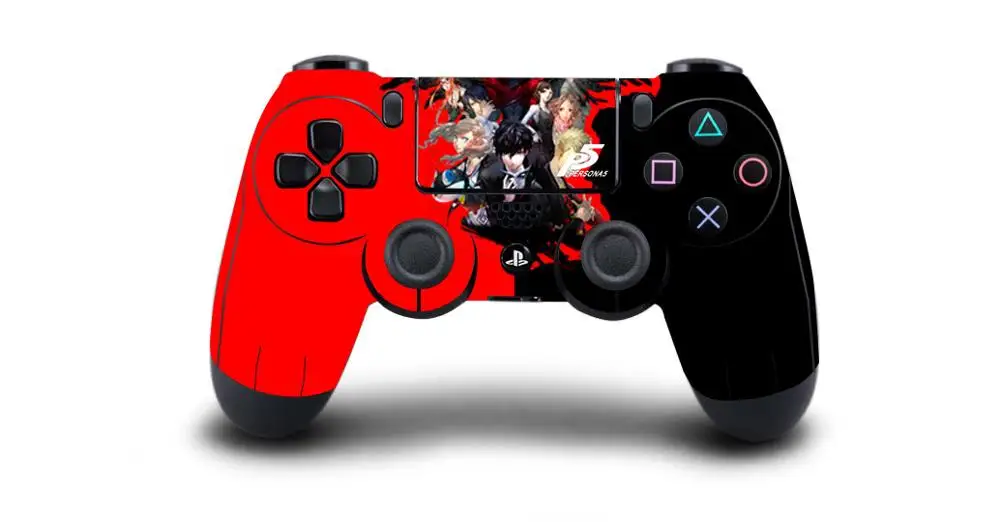 

1pc Persona 5 PS4 Skin Sticker Decal For Sony PS4 Playstation 4 for Dualshouck 4 Game PS4 Controller Skin Stickers