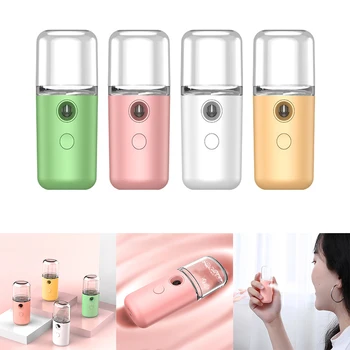 

30ML Mini Nano Facial Sprayer USB Nebulizer Face Steamer Humidifier Hydrating Anti-Aging Wrinkle Beauty Skin Care Tools