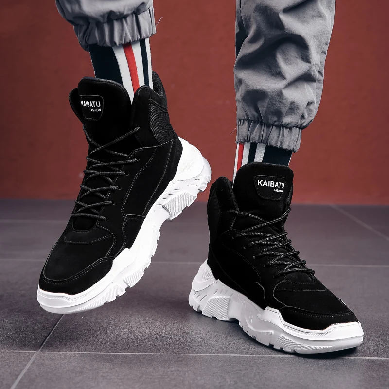 Best 2019 Mens Shoes Casual Slip On Breathable Hot Sale Air Cushion Keep warm Sneakers Men Shoes Spring Shoes Outdoor Flats Shoes