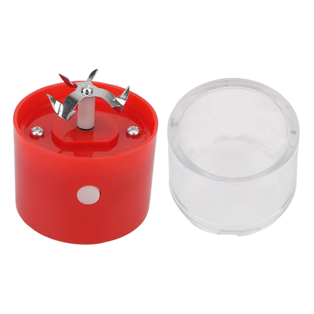 Herb Grinder Electric Rechargeable Portable Crusher Metal Tobacco