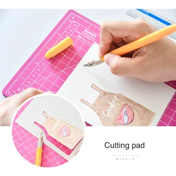 

Craft Cutter Carving Engraving Pen Kit Includes Cutting Mat Ruler Set for Art Hobby Craft Drawing LHB99