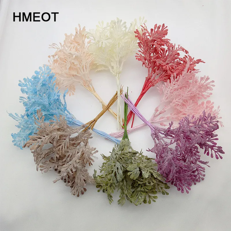 

Simulation plant leaf handmade diy hat Decor flower Christmas office living room home decoration flower arrangement material