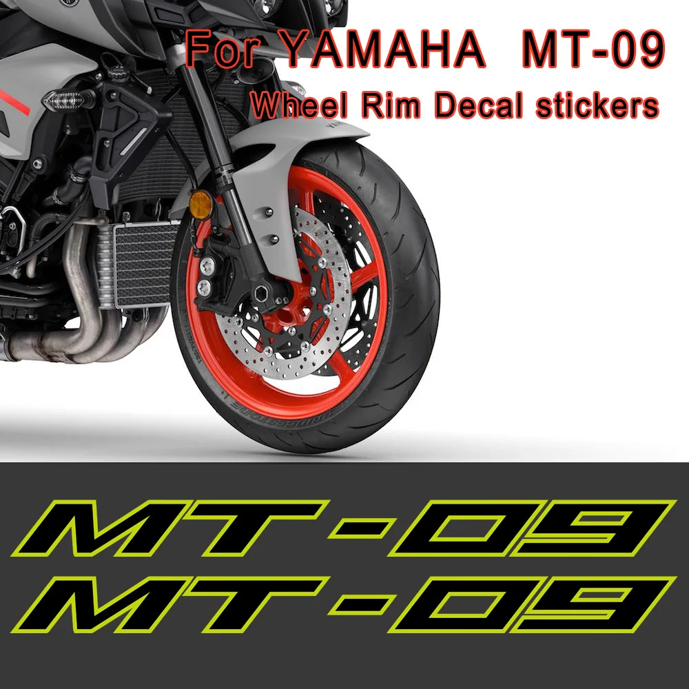

Motorcycle Sticker 09 Decal Helmet Body Shell Tank Wheel Rim For YAMAHA MT-09 MT09 MT 09 Wheels Rims Moto Paster Film Sticker