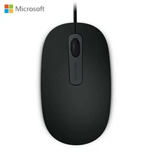 Originele Microsoft Optische 100 Wired Muis Mode Kantoor USB 2.0 Smart 1000 dpi Bluetrack-technologie Stille Muis voor Laptop