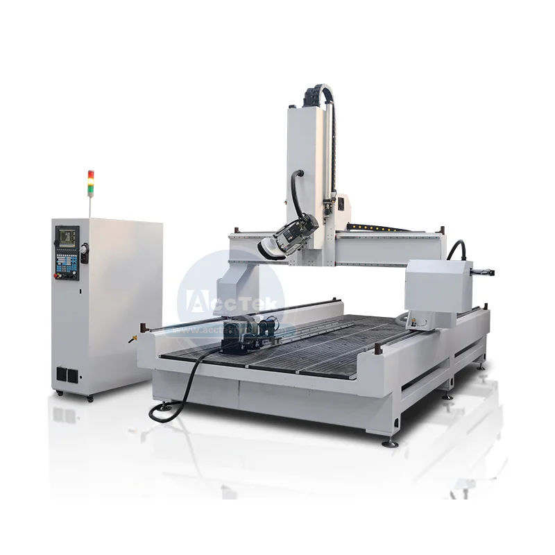 Acctek 4 осевой автоматический инструмент changer линейного типа atc 3d Дерево cnc