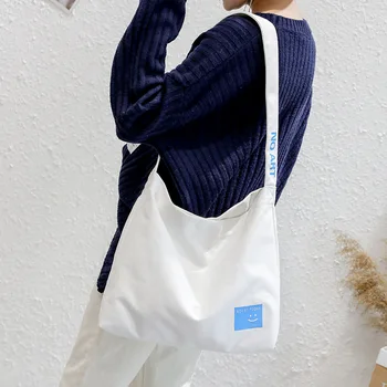 

All-match student large-capacity class bag creative forest messenger bag environmental printing canvas bag female bag wholesale
