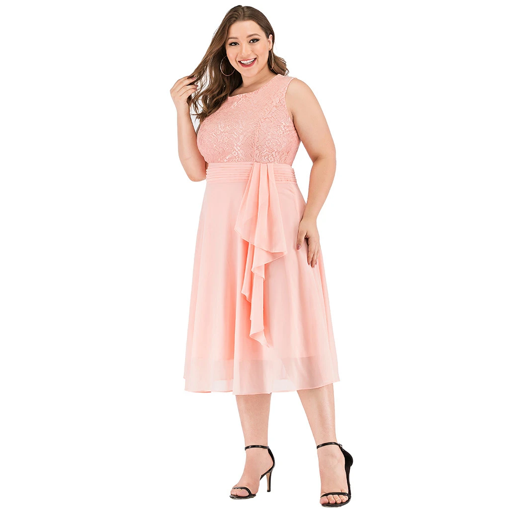 JAYCOSIN Lace Dress Women