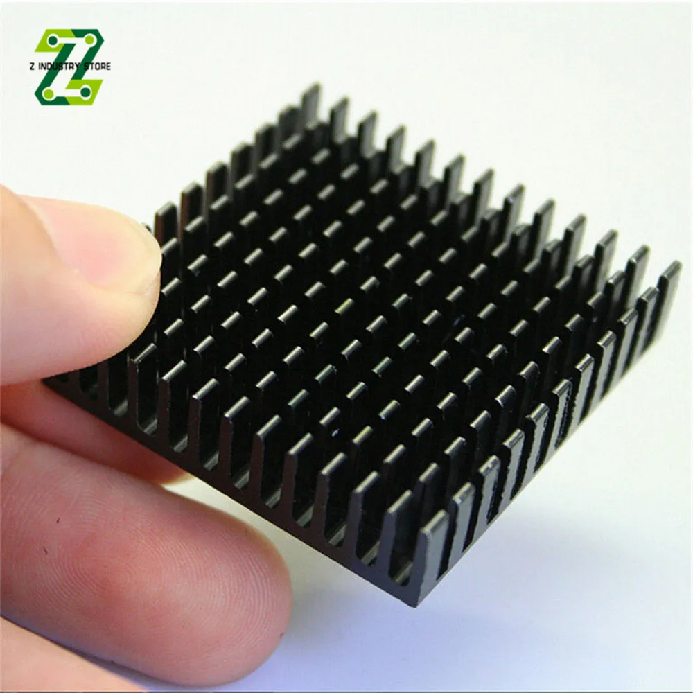 40x40x11 Aluminum Sheet Heatsink Transistor Heat Sink Cooler Radiator Cooling For Computer Components Transistor PC Board aluminum heat sink