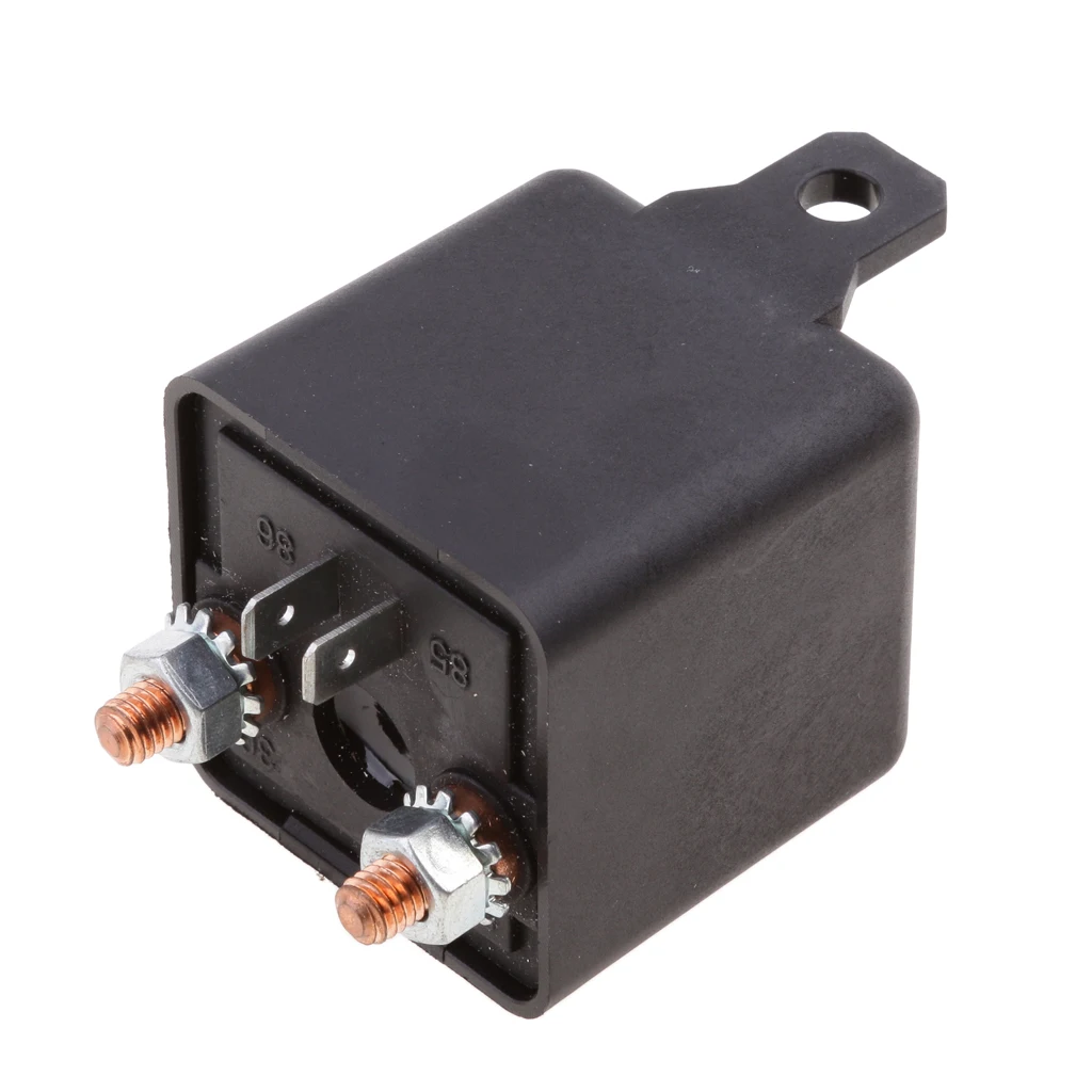 

12V 200A Relay Heavy Duty Split Charge Car Van Boat 80 Amp 4 Pin SPST Relays