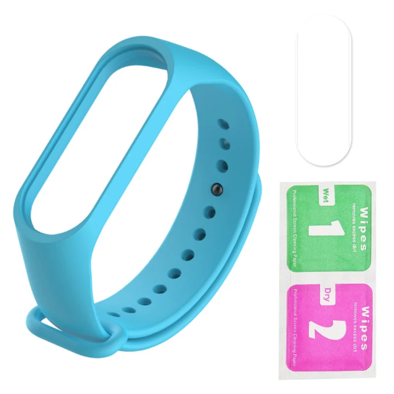 25 шт./лот mi Band 3 и 4 ремешок для часов Силиконовый ремешок для Xiao mi браслет четыре Xio mi Xaio mi Xia mi Xao mi Xaiomy