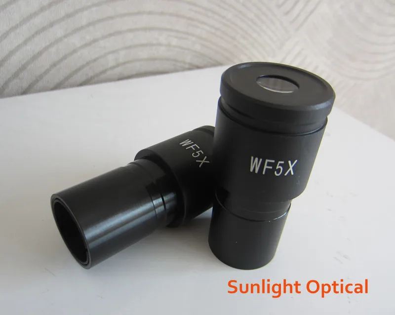 WF10X 2X WF5X 20 мм стеклянный широкоугольный окуляр биологического микроскопа объектив для образовательной школы с монтажным размером 23,2 мм