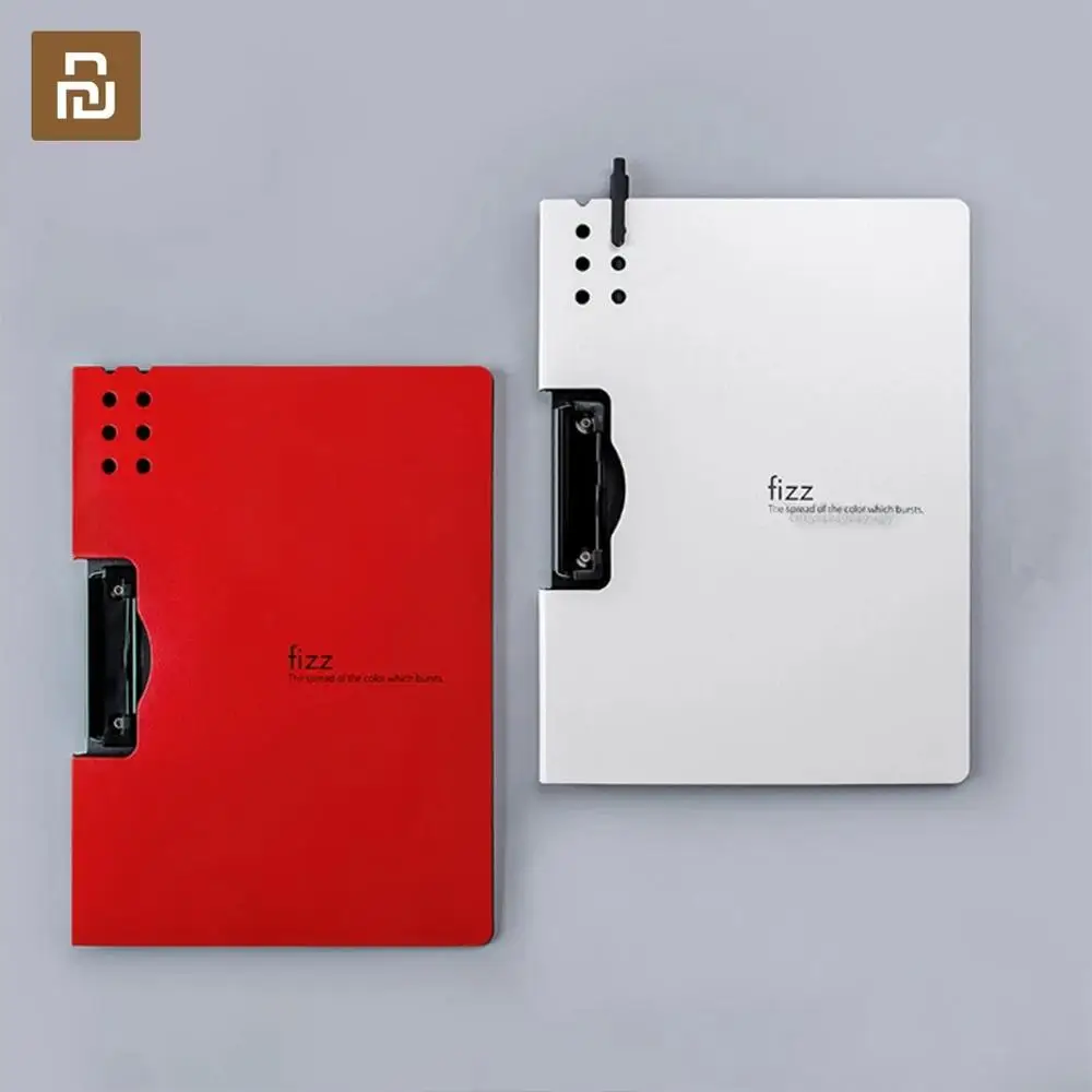 Youpin Fizz Horizontal A4 Folder Matte Texture Portable Pad Portable Pen Tray Thicken Briefcase School Office Supplies portable folder