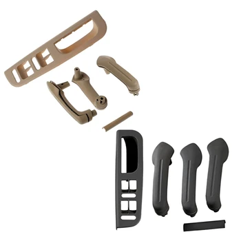 

5 Pieces / Set for Golf 4 Jetta MK4 Bora Window Glass Lift Button Control Panel Door Handle Cover Fitting Modified Car