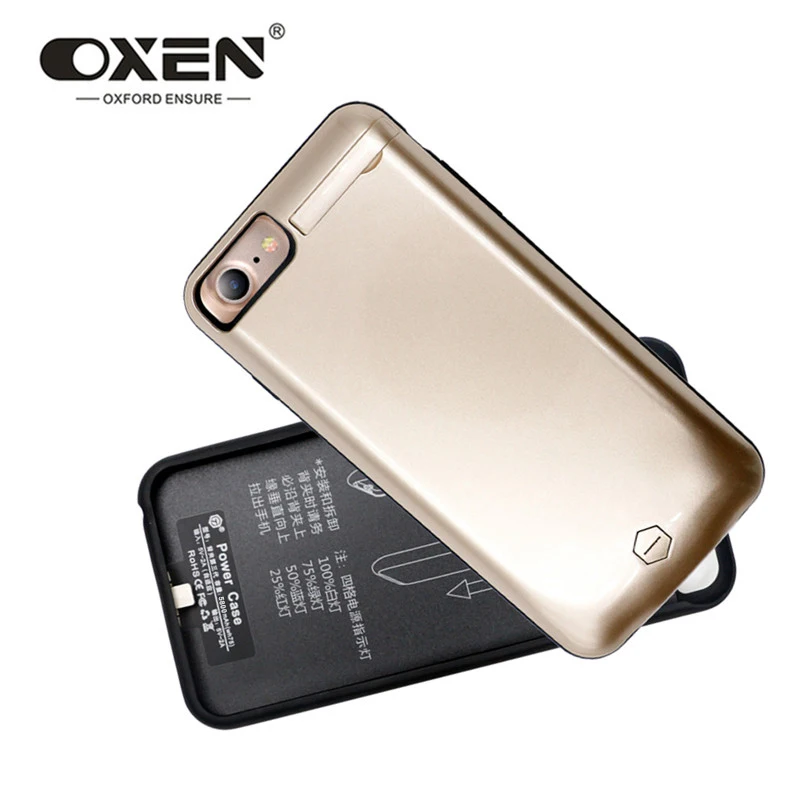OXEN For iPhone 6 6s 7 8 Battery Charger Case High Capacity Power Bank External Charging