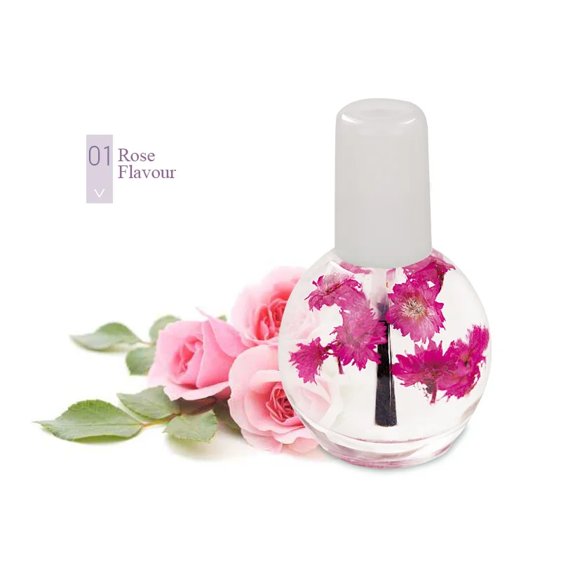  Modelones 12ML Cuticle Revitalizer Nail Oil For Treatment Nutritious Gel Polish Nail Art Dry Flower