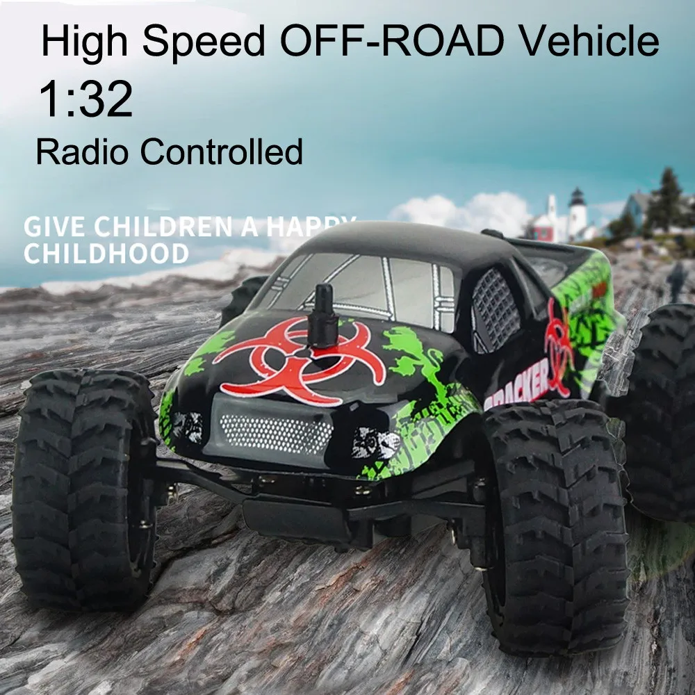 1:32 Масштаб Rc Monster Truck Радио пульт дистанционного управления багги большое колесо