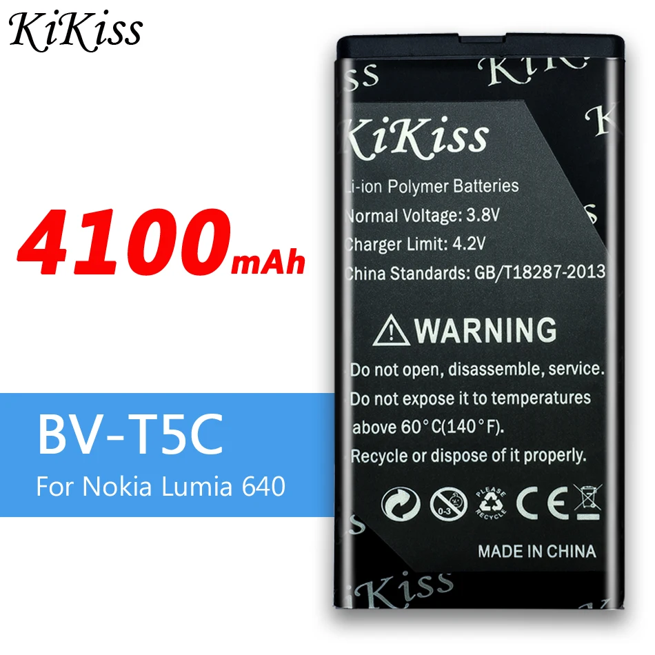 Аккумулятор большой мощности 4100 мАч для Nokia Microsoft Lumia 640 Lumia640 RM 1073 сменная батарея BV