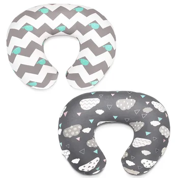 

Baby Feeding Pillow Elastic U-Shaped Nursing Pillow Multifunctional Detachable Pillow 2Pcs