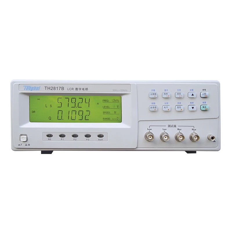 

TH2817B LCR Tester 50Hz-100kHz ESR Meter with 10 Test Frequency Points