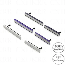 CXHKRR ремонт Micro SD USB+ слот для sim-карты Пылезащитная заглушка чехол для зарядки для sony Xperia Z2 D6503 L50W D6502 D6543 Пылезащитная крышка