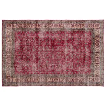 

Handmade Natural Vintage Turkish Area Rug 204x311 Cm-6'8''X10'2''
