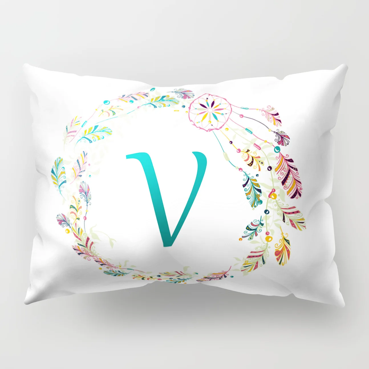26 букв полиэстер белый чехол для подушки наволочка Талия бросок домашний диван Декор
