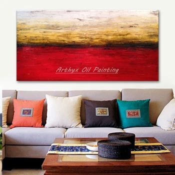 

Arthyx Art Hand Painted Abstract Oil Paintings On Canvas Modern Pop Art Wall Painting For Living Room Home Hotel Decoration Gift