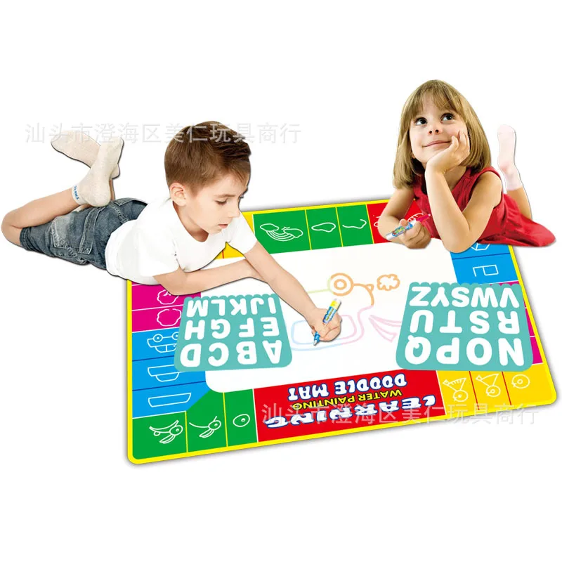 

Graphics Cognitive Painted Magic Canvas Graffiti Write Calligraphy And Painting Blanket Children Early Childhood Educational Toy