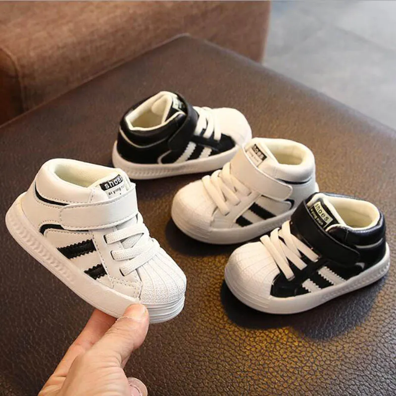 Autumn Casual Baby Boys Girls Sport Shoes Anti-Slip Kids Sneakers Soft Sole Children Shoes First Walkers Toddler Shoes 1-3 Years