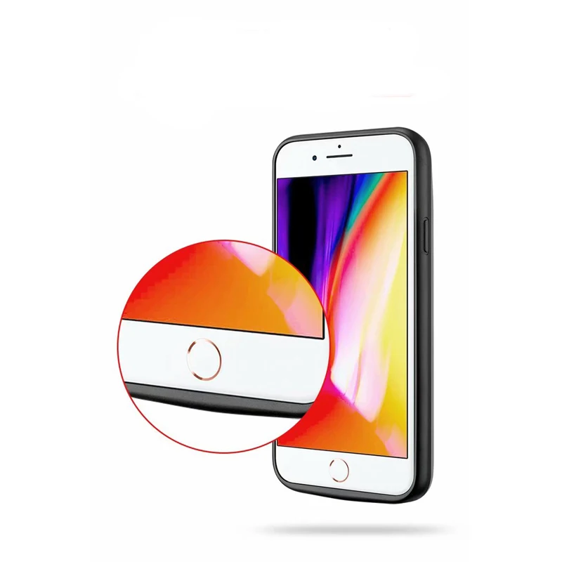 Чехол для зарядного устройства для iPhone 5, 6, 6s Plus, 7, 8 Plus, X, XS,, чехол для аккумулятора, тонкий, 4000-8000 мА/ч, внешний аккумулятор