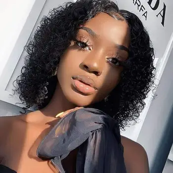 

5*5 Pu Silk Base Wig Human Hair Natural Black Closure Wigs Indian Remy Hair Wigs For Black /White Women