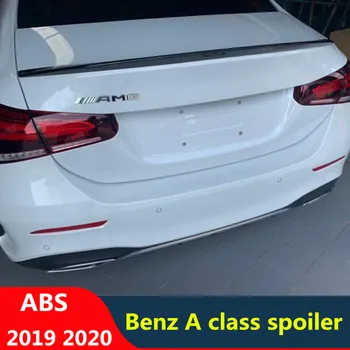 

CEYUSOT FOR New Benz A class sedan W177 spoiler A180 A200 A220 Car trunk rear wing tail ABS material spoiler accessories 2019-20