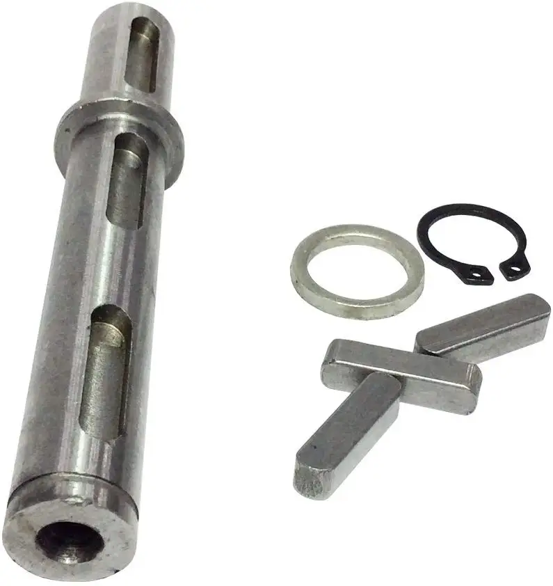 NMRV 040 Gearbox Single Output Shaft Diameter 18mm for Worm Reducer Single Output Shaft+Gaskets+S Ring+Corner Pin