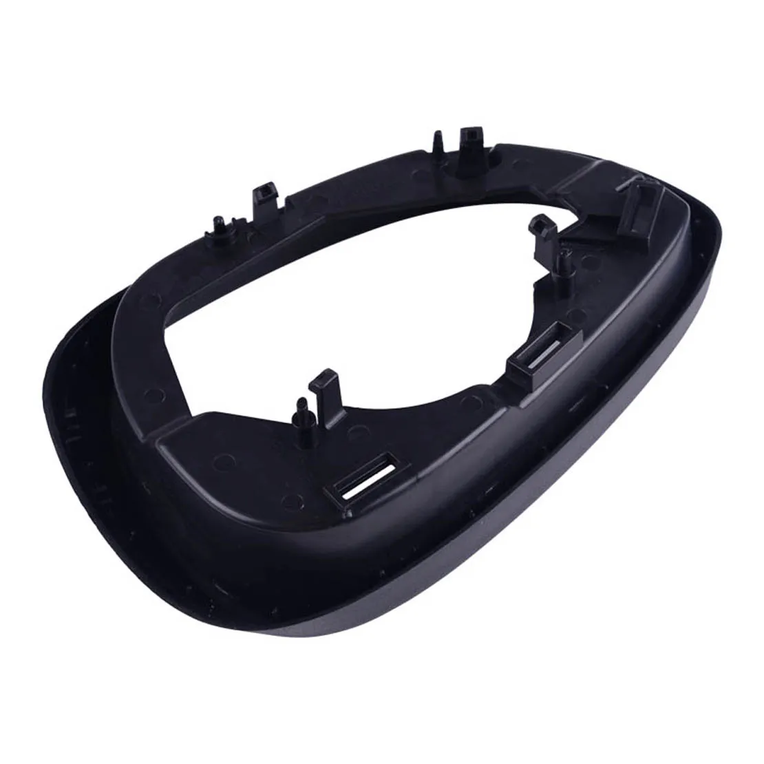 DWCX Right Side Door Wing Rear View Mirror Trim Cover Frame Fit for Ford Fiesta MK7 2009-2011 2012 2013