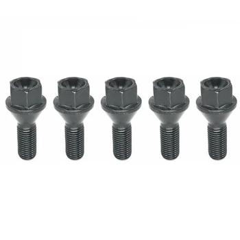

5Pcs Wheel Lug Bolt Stud Nut Fits 36136781150 for BMW E90 E30 E36 E46