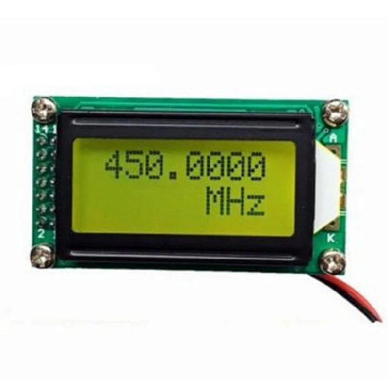 Цифровой ЖК дисплей метр 1 МГц 2 ГГц частота RF счетчик PLJ 0802 E частоты DIY Высокая
