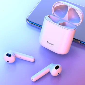 

New W09 TWS Wireless Bluetooth Earphone Intelligent Touch Control Wireless TWS Earphones With Stereo bass sound Smart Connect